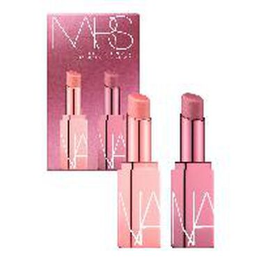 AFTERGLOW LIP BALM DUO - ORGASM / FAST LANE  FULL SIZE, NARS Sample Container