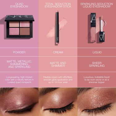 SPARKLING SEDUCTION LIQUID EYESHADOW, NARS Eyeshadow & Eye Palettes