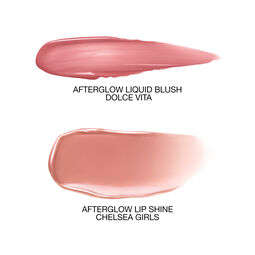 Mini Afterglow Liquid Blush & Lip Shine Duo - Dolce Vita & Chelsea Girls
