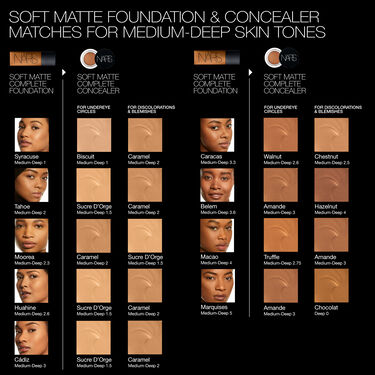 Soft Matte Complete Foundation, NARS Face