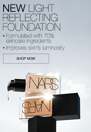 NEW LIGHT REFLECTING FOUNDATION. Formulated with 70% skincare ingredients. Improves skin’s luminosity.