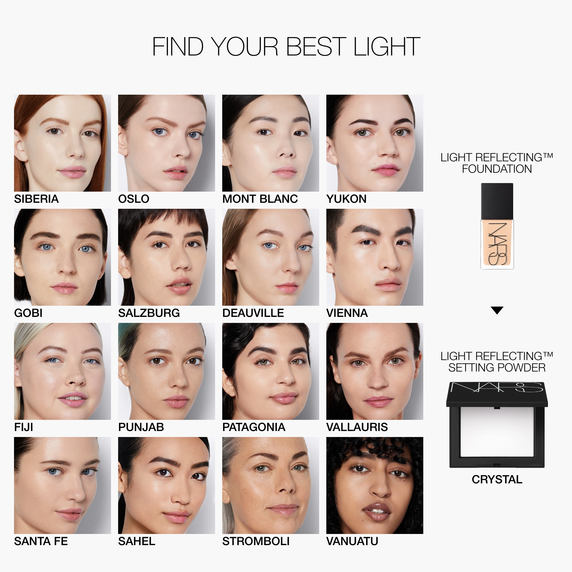 Light Reflecting Pressed Setting Powder, NARS Powders