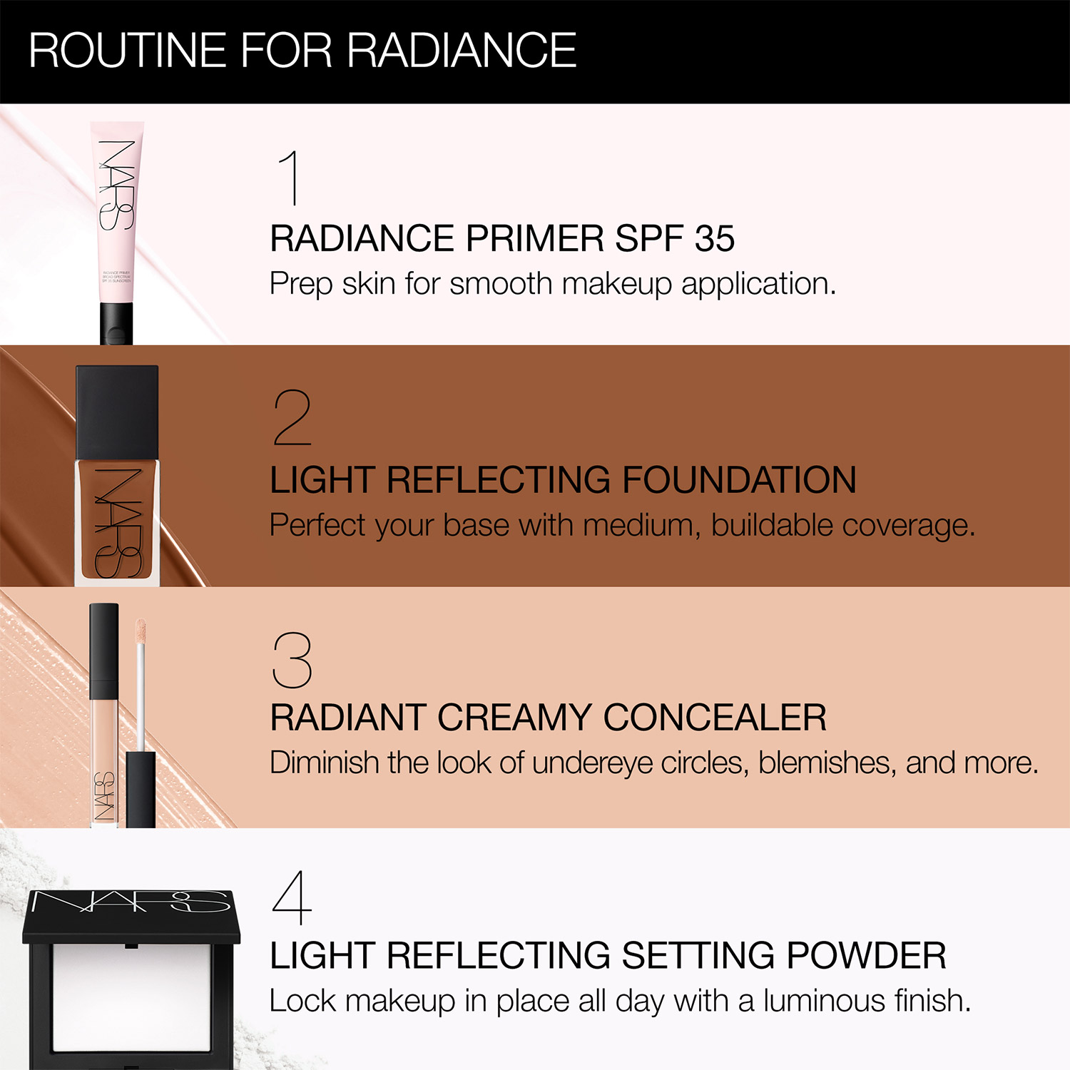 Radiance Primer SPF 35, NARS Last Chance