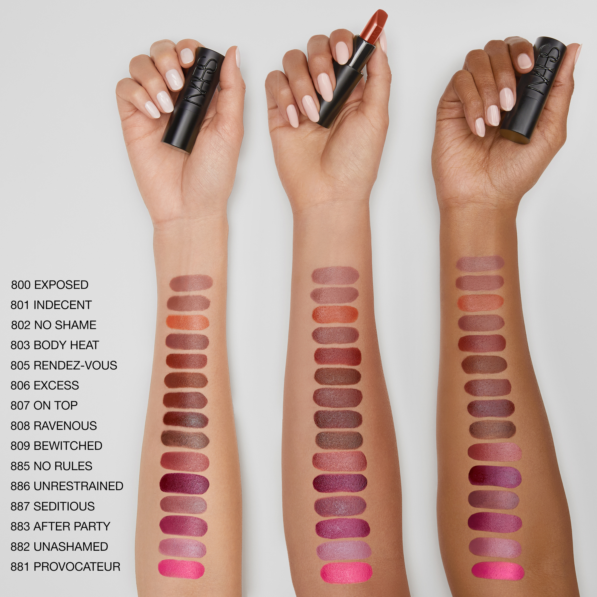 Explicit Lipstick Refill, NARS new arrivals