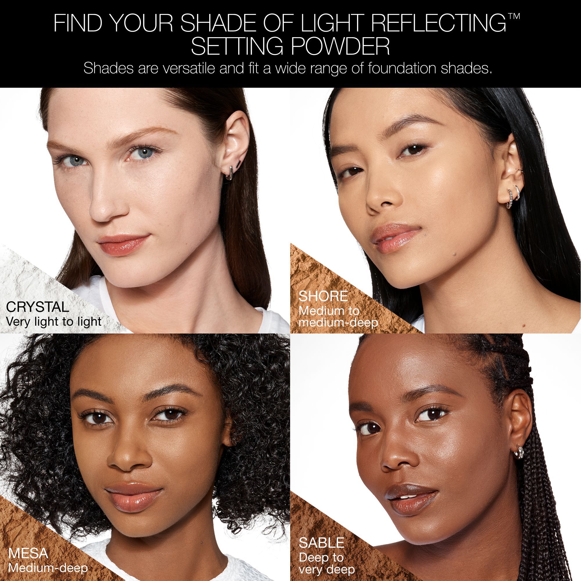 Light Reflecting Pressed Setting Powder, NARS Powders