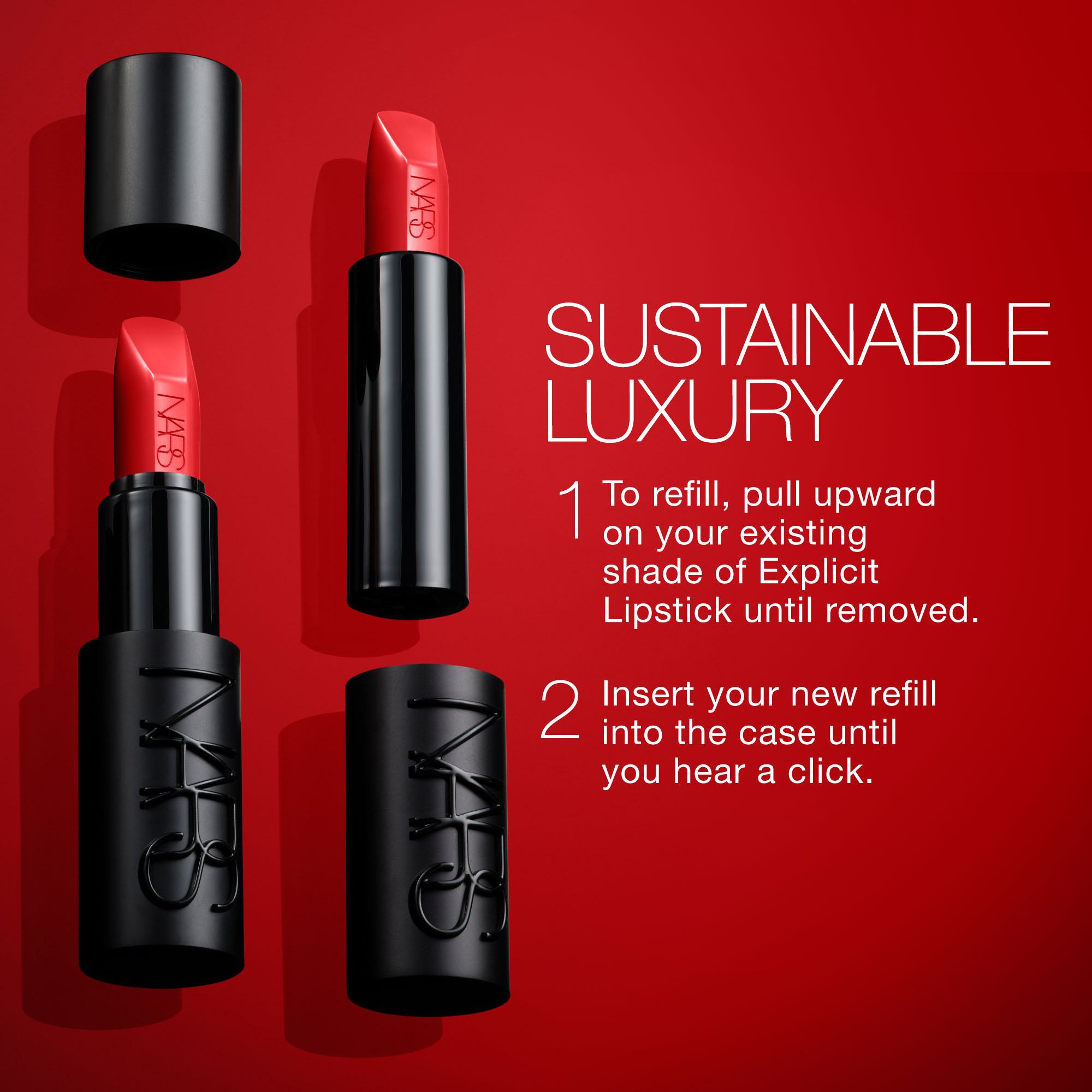 Explicit Lipstick Refill, NARS new arrivals
