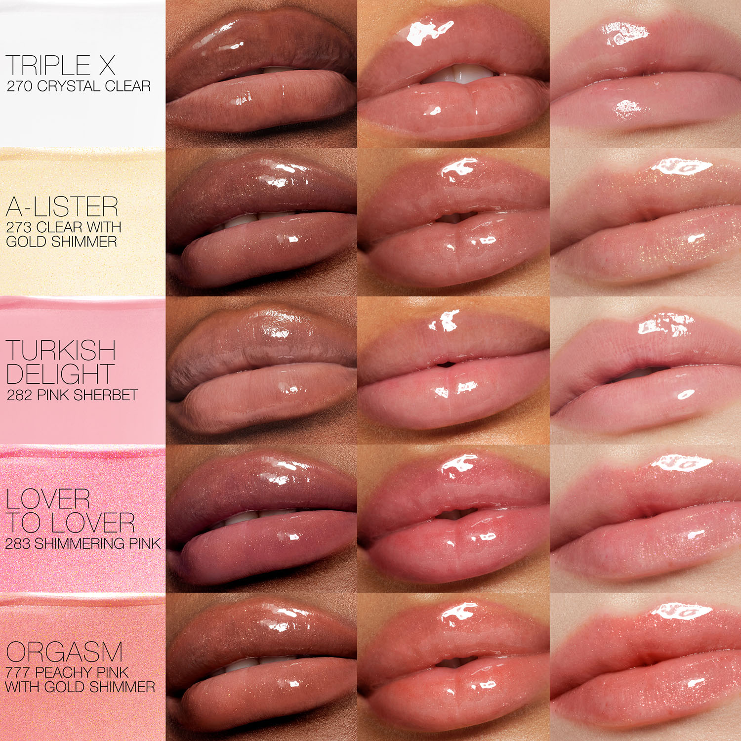 AFTERGLOW LIP SHINE, NARS COVETED CLASSICS