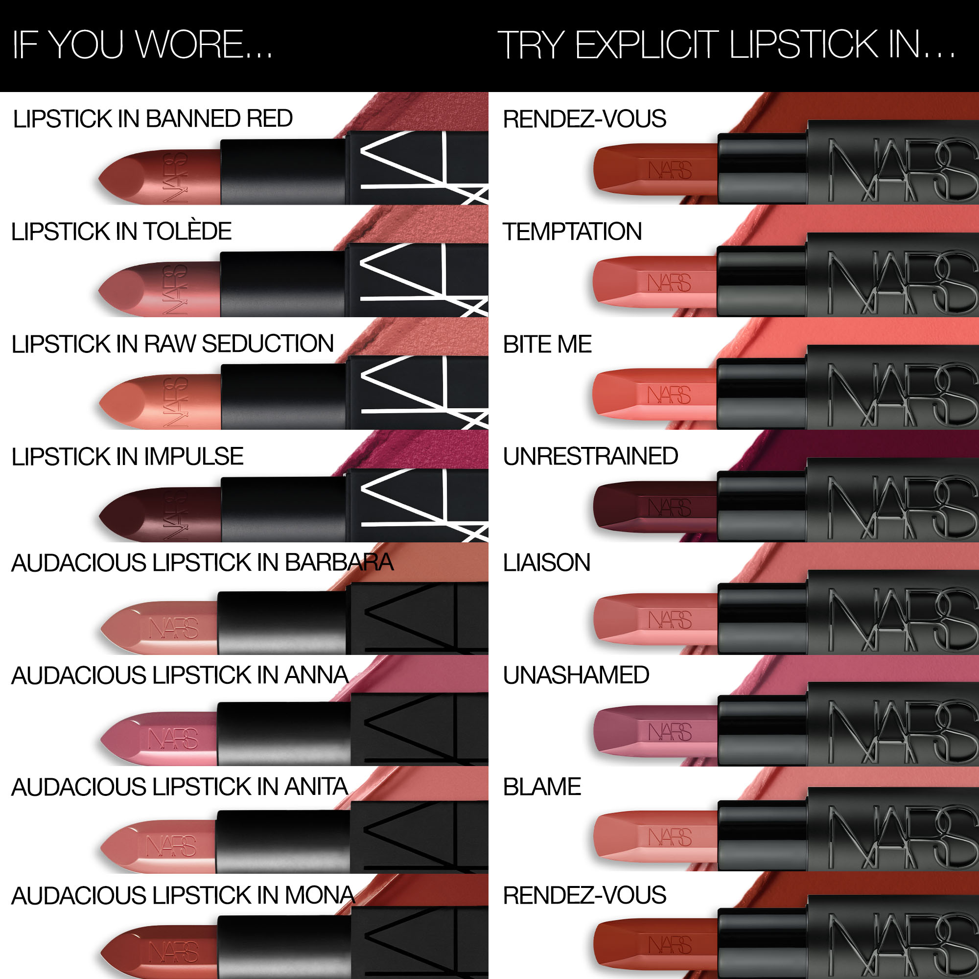 Explicit Lipstick, NARS Black Friday FAQ