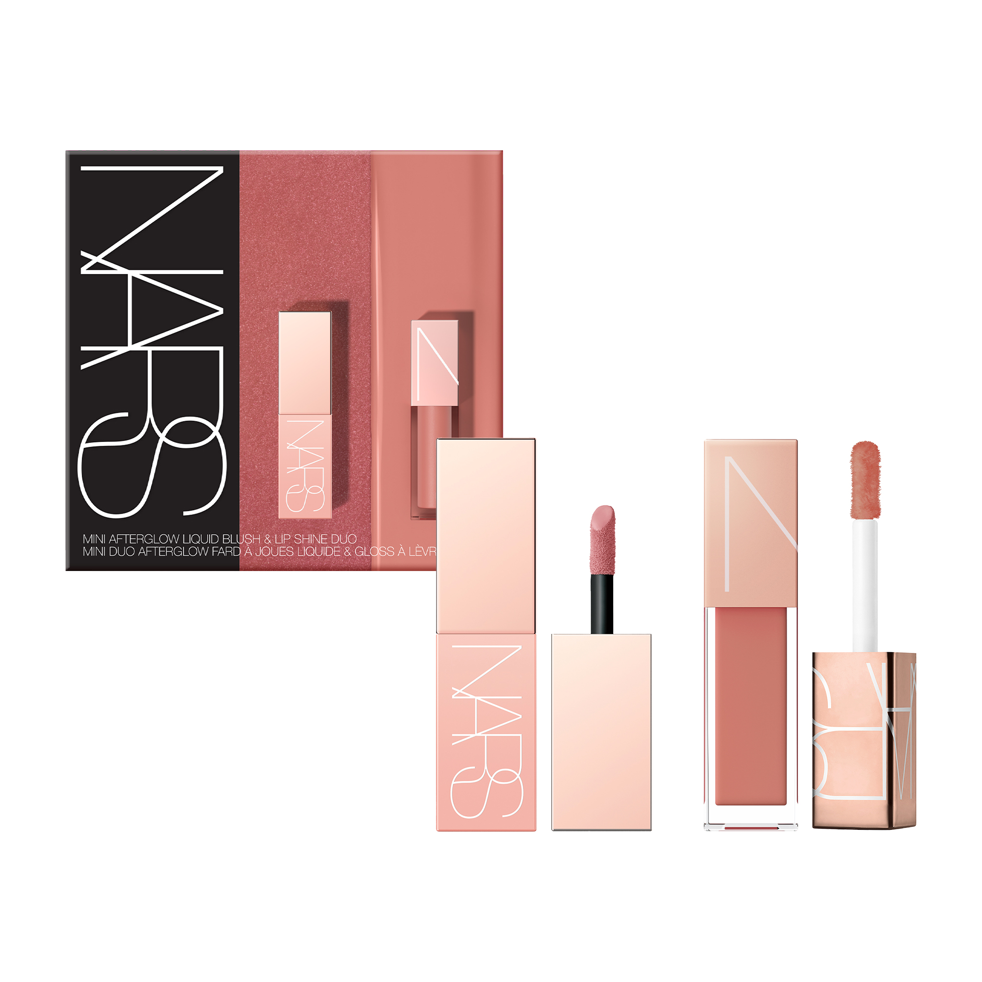 Mini Afterglow Liquid Blush & Lip Shine Duo - Dolce Vita & Chelsea Girls, NARS Last Chance Mini Afterglow Liquid Blush & Lip Shine Duo - Dolce Vita & Chelsea Girls, NARS Last Chance