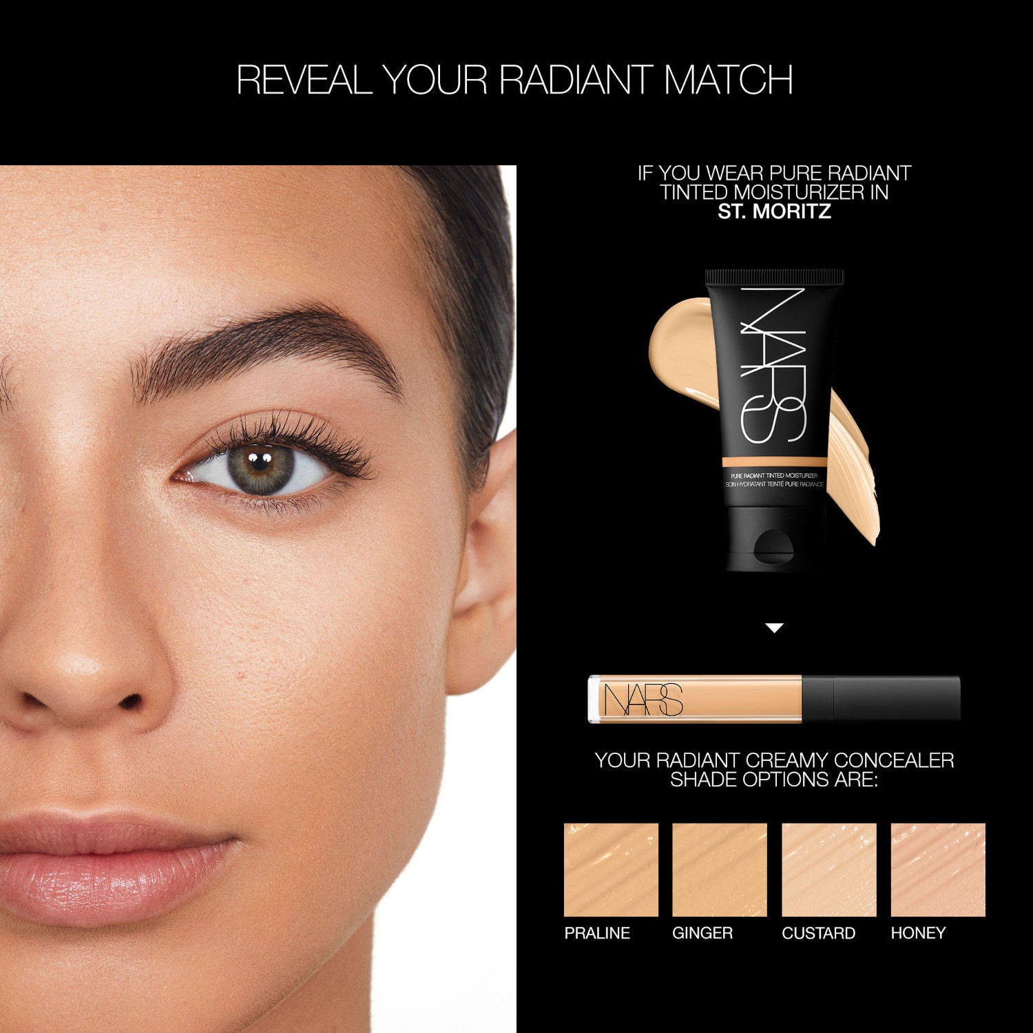 Pure Radiant Tinted Moisturiser SPF 30/PA+++, NARS Tinted Moisturiser