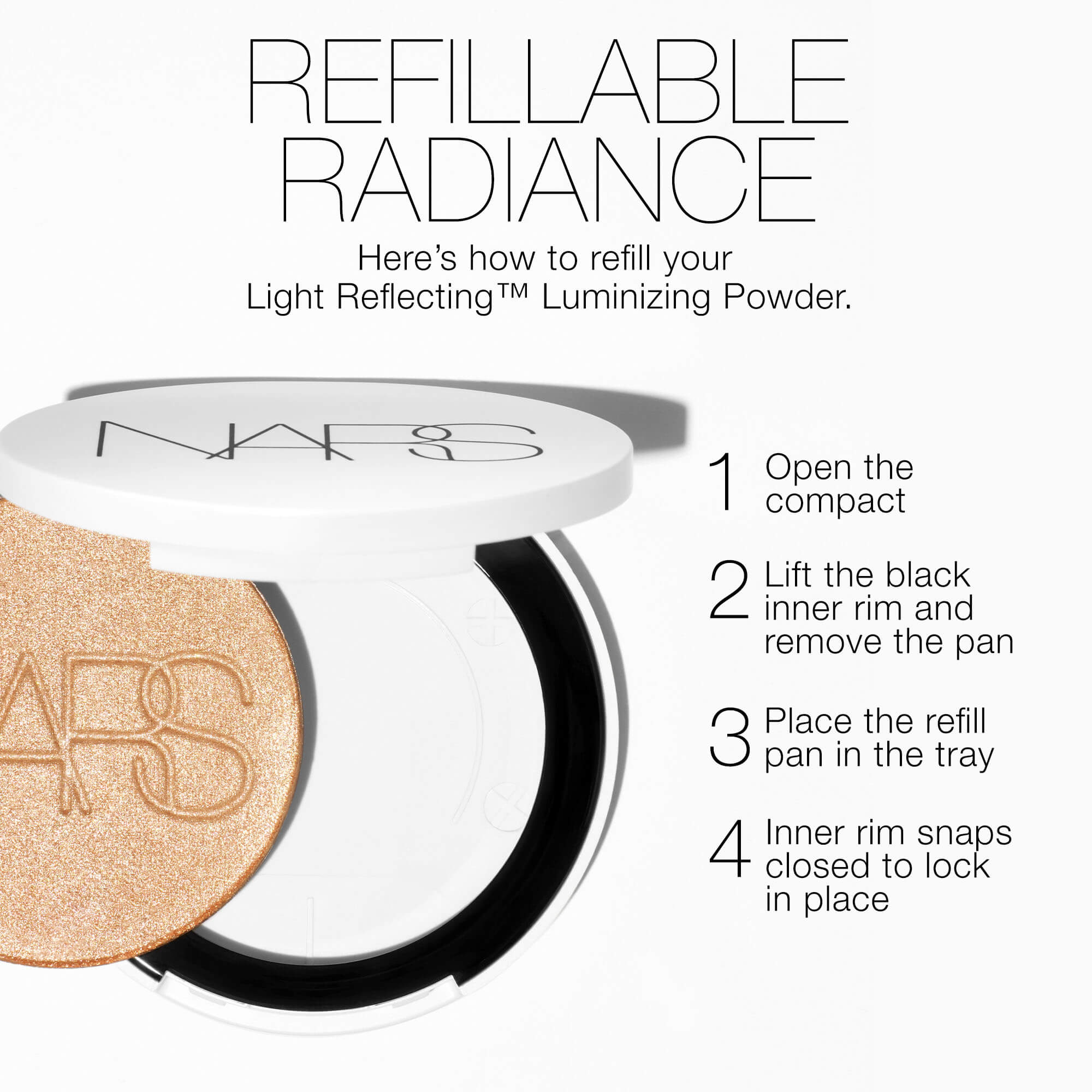 Light Reflecting Luminizing Powder, NARS Powders