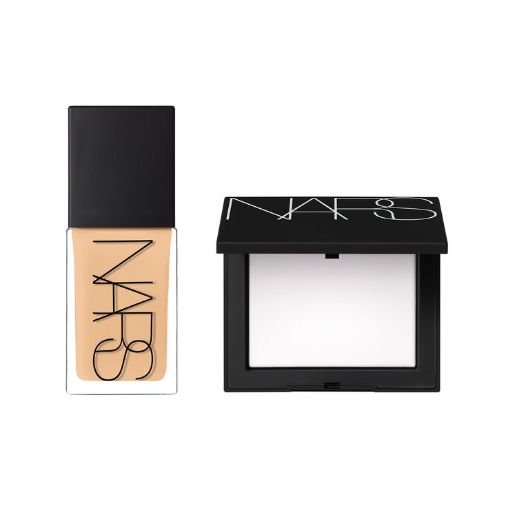 THE LIGHT REFLECTING&trade; FOUNDATION & SETTING POWDER - PRESSED BUNDLE, NARS Foundation