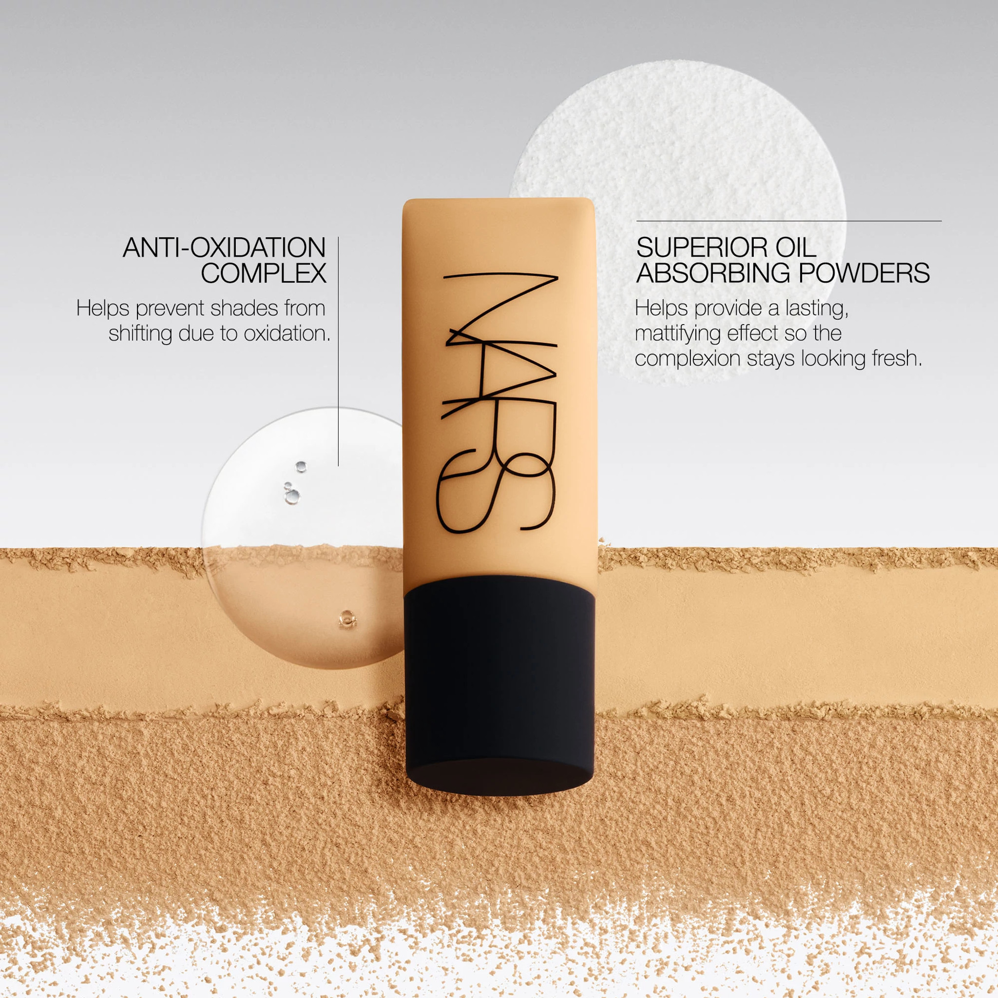 Soft Matte Complete Foundation, NARS Face